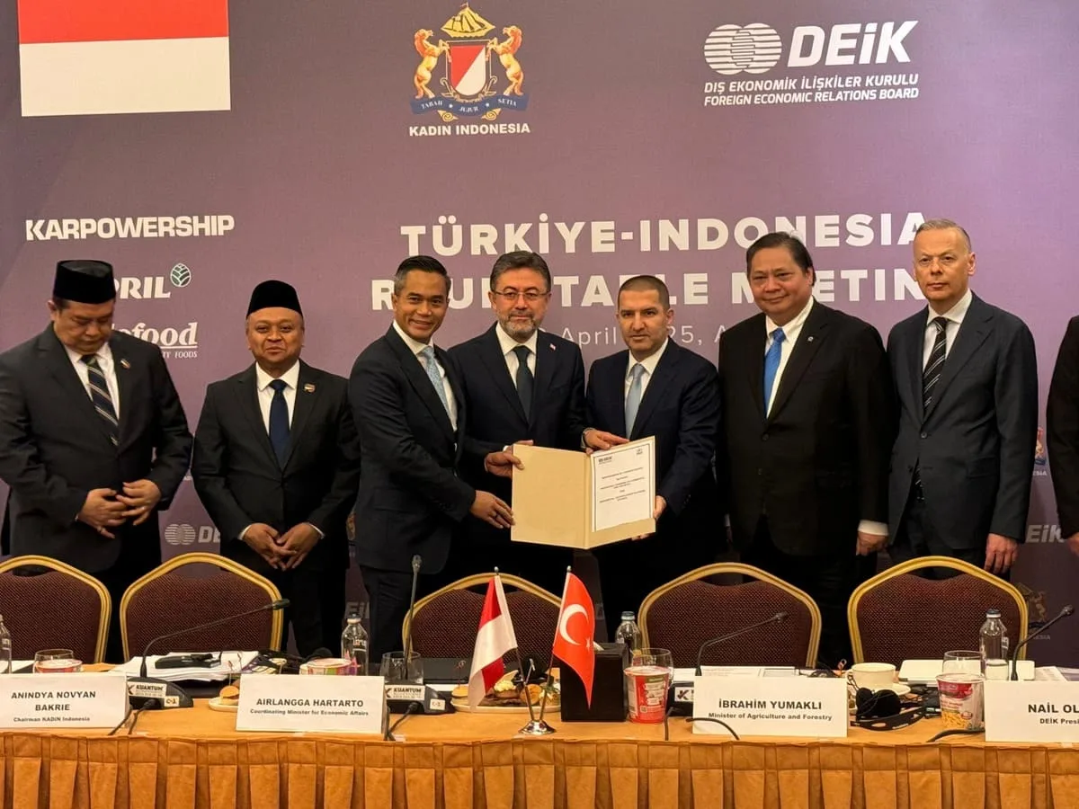 Indonesia, Turkey Set $10 Billion Dollars Bilateral Trade Goal